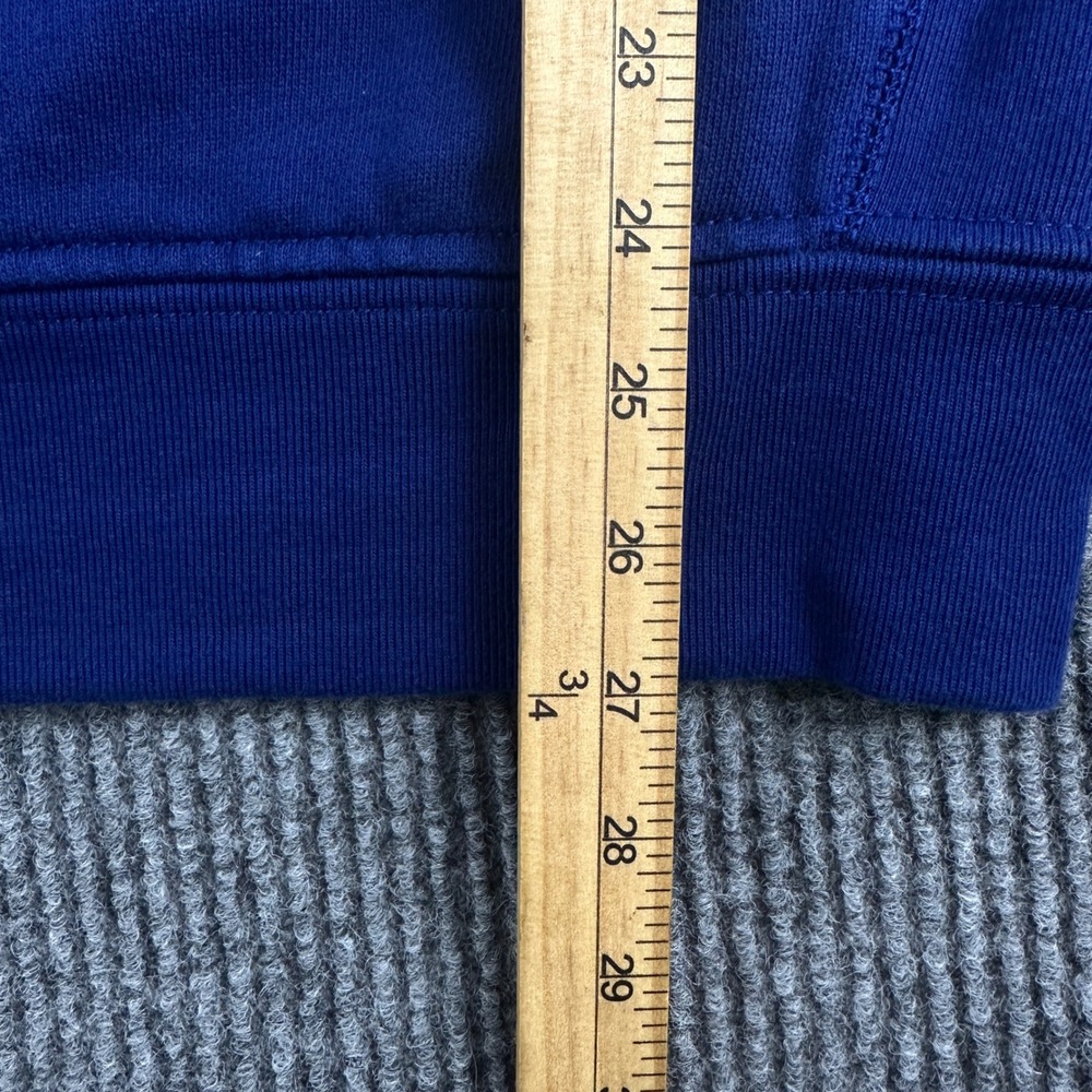 Polo Ralph Lauren Mens XXL Blue Full Zip Hoodie Red Pony Fleece Sweatshirt 2314 - Picture 7 of 8